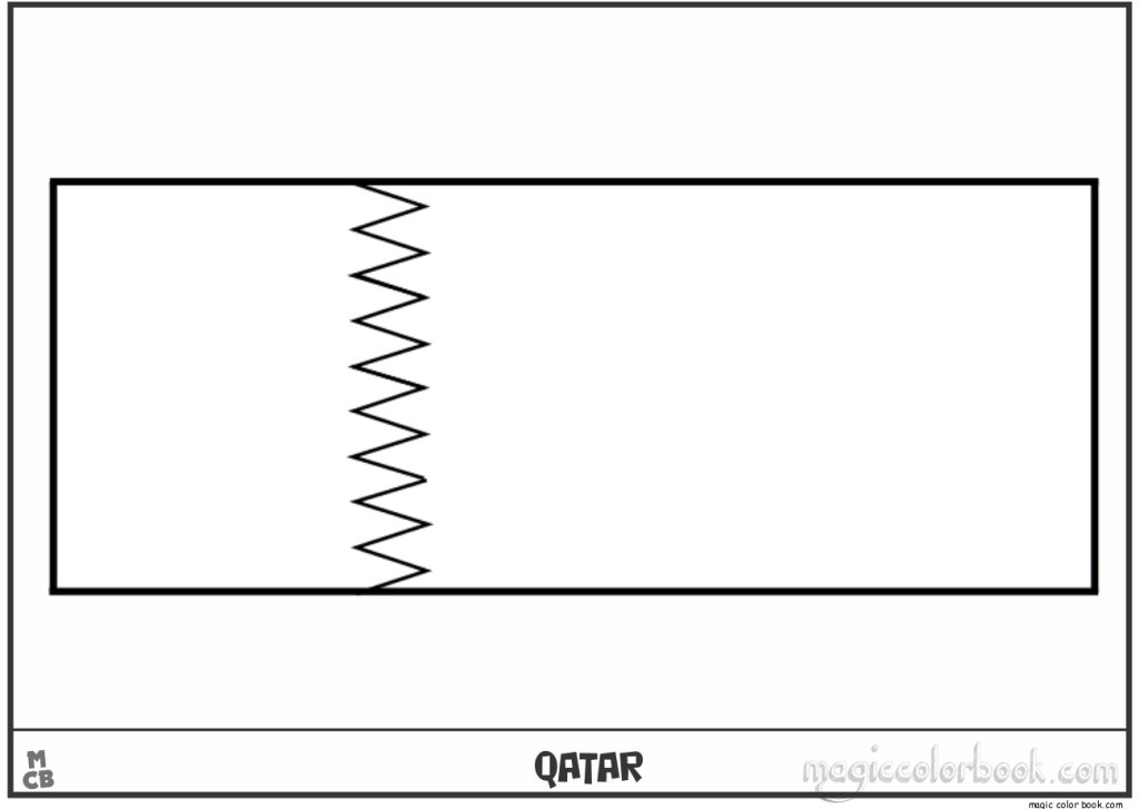 Magic color book on x qatar flag coloring pages free httpstcoxlfacfrqgf httpstcojubozxpn x