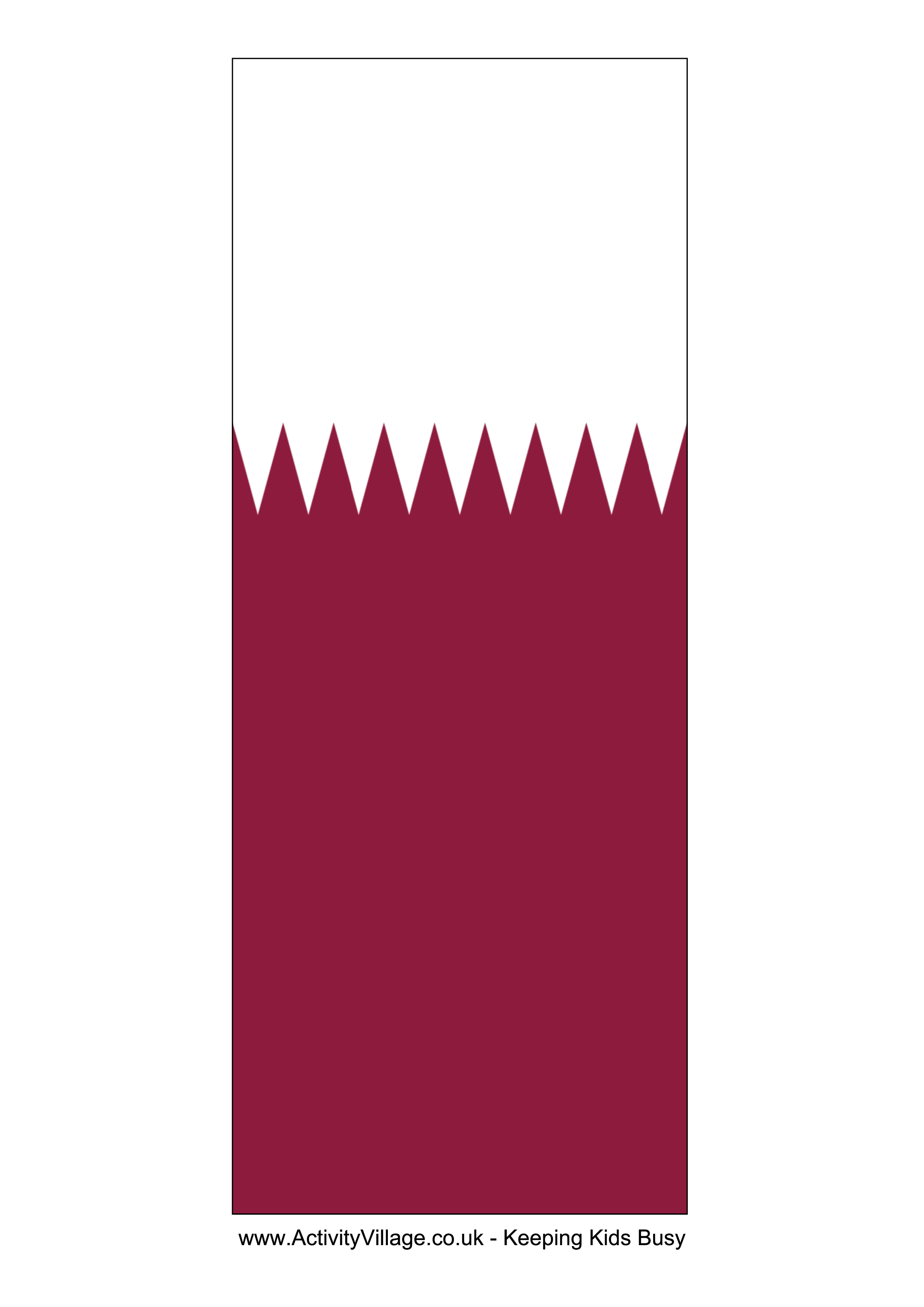 Qatar flag