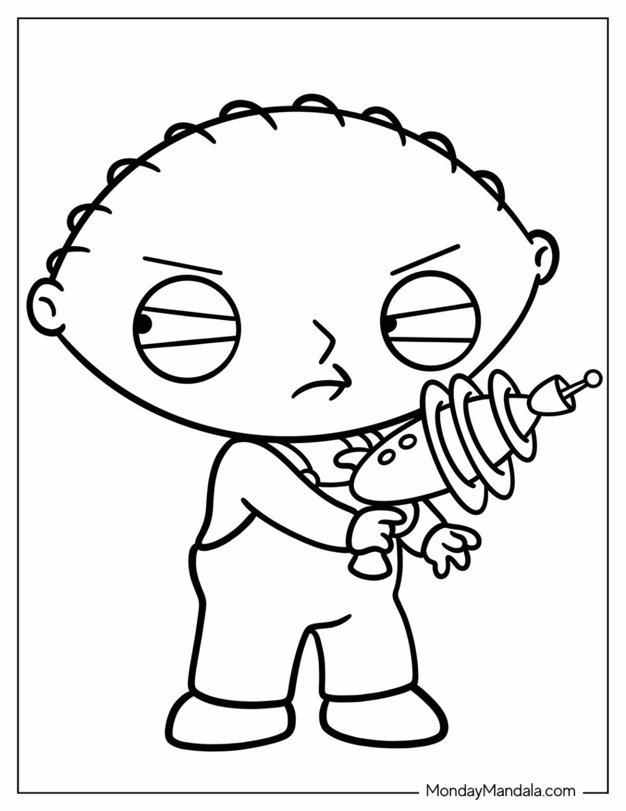 Family guy coloring pages free pdf printables