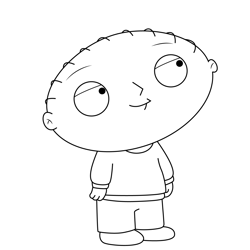 Glenn quagmire family guy coloring page for kids