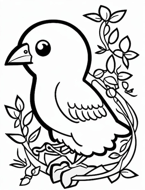 Page quail coloring sheet images