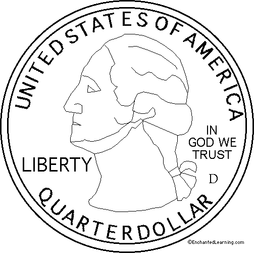 Us state quarter obverse