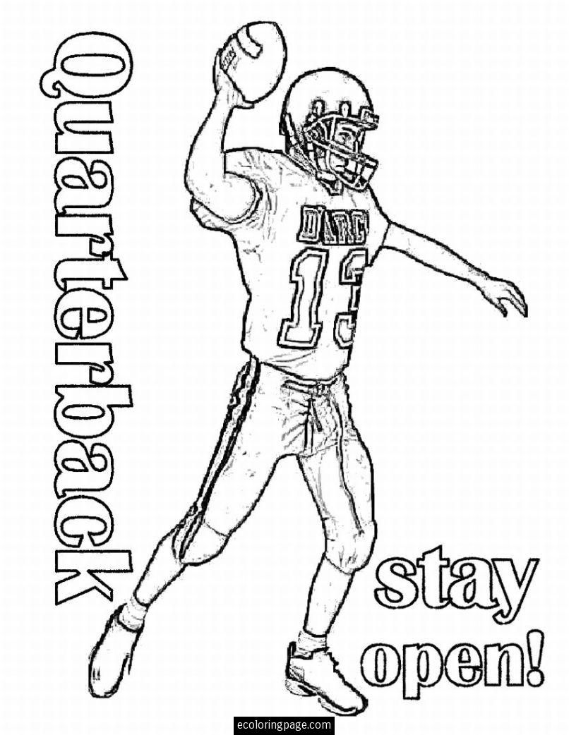 Football football coloring pages sports coloring pages coloring pages for kids