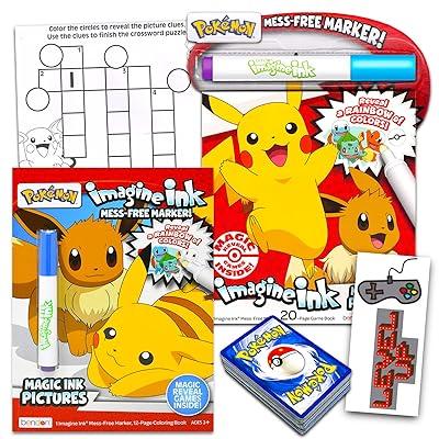 Best deal for pokemon magic ink coloring book set kids toddlers