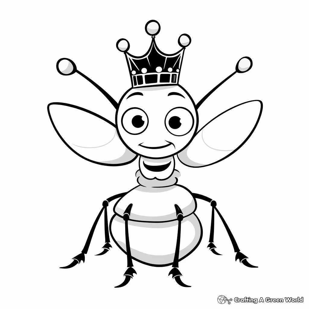 Ant coloring pages