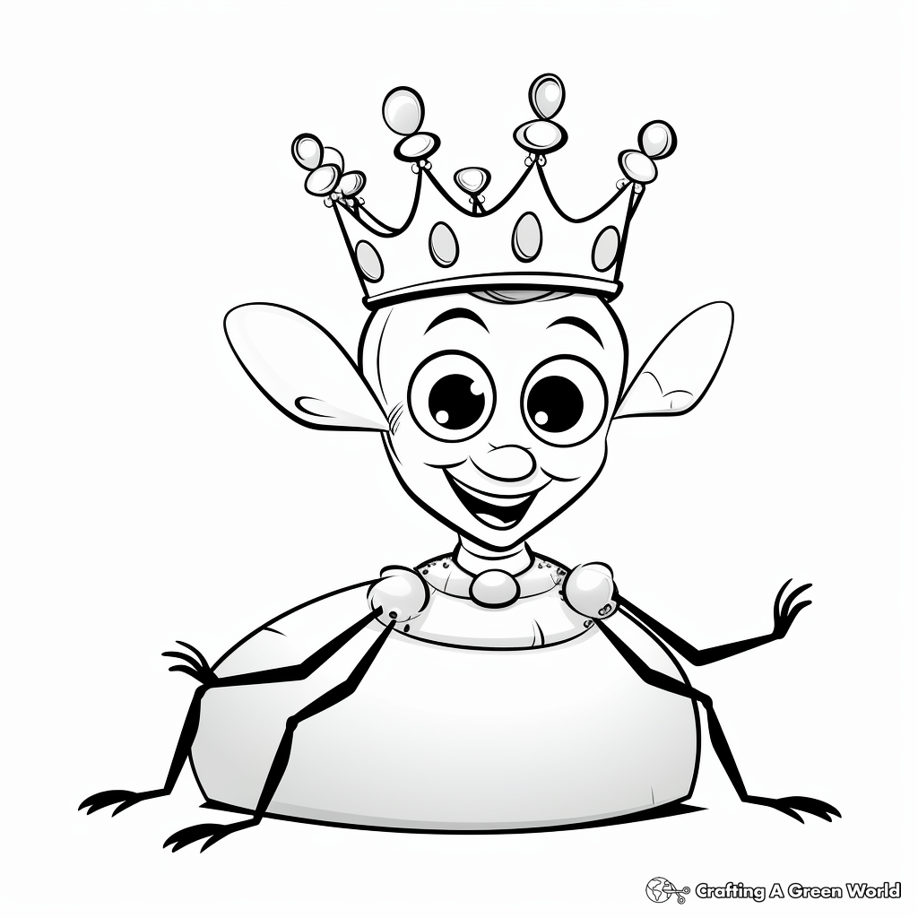 Ant coloring pages