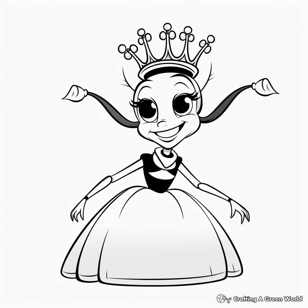 Ant coloring pages