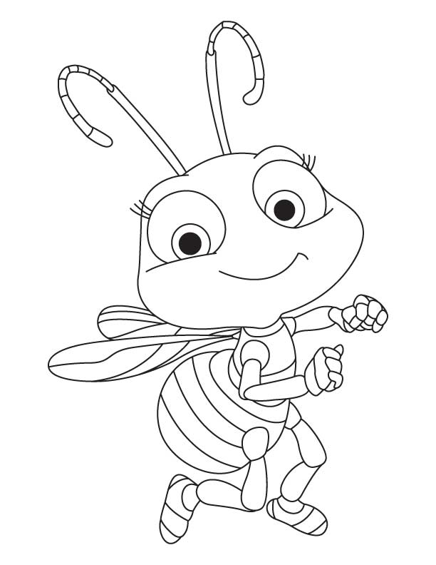 Cute honey bee coloring pages download free cute honey bee coloring pages for kids best coloring pages