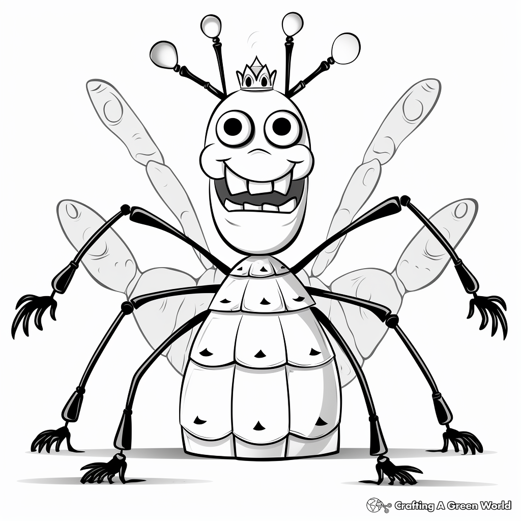 Ants go marching coloring pages