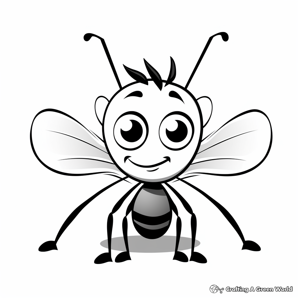 Ant coloring pages