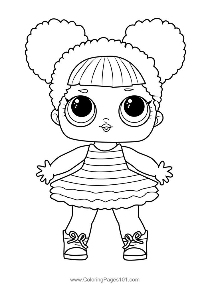 Queen bee lol surprise coloring page coloring pages queen bees coloring pages for kids