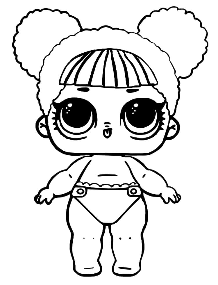 Lol suprise dolls coloring pages