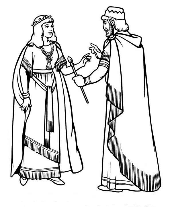 Queen esther queen esther online coloring pages coloring pages