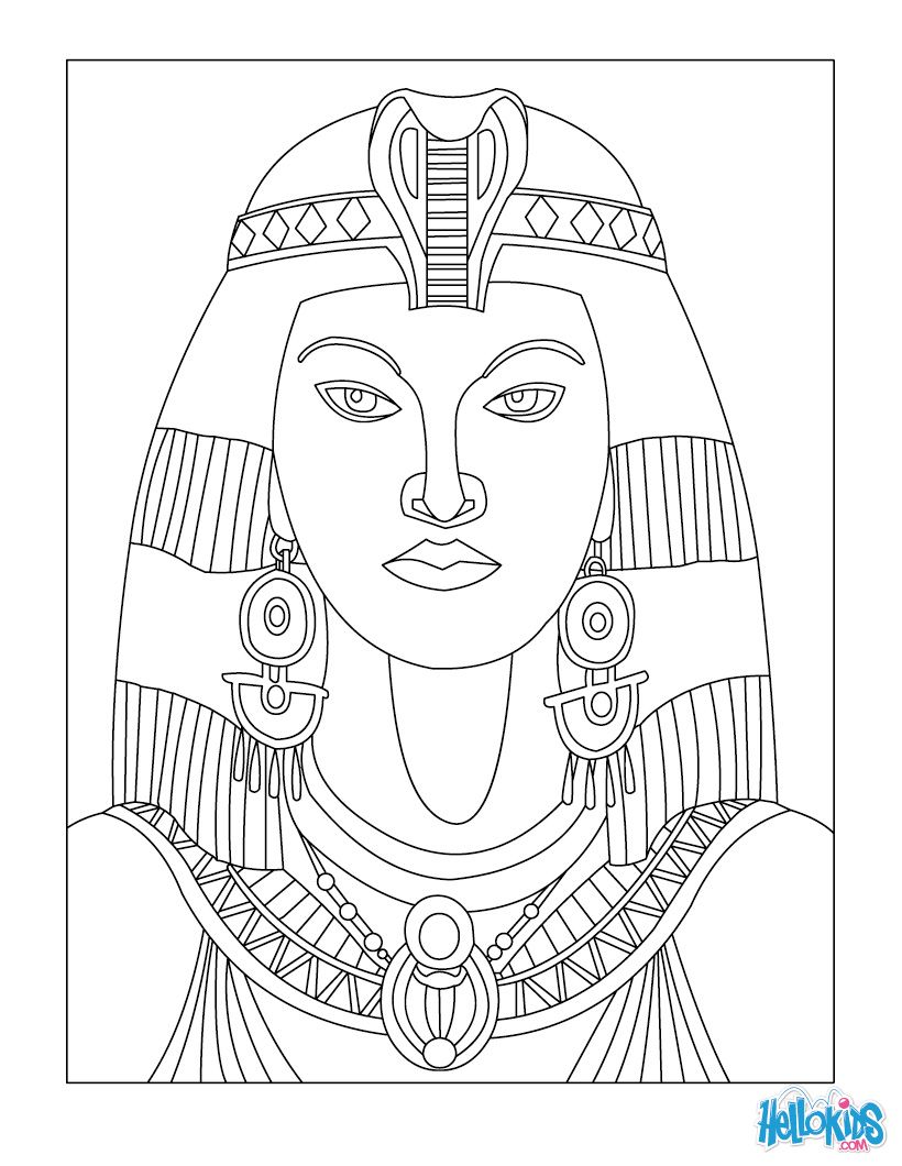 Discover the wonders of ancient egypt with pharaoh coloring pages