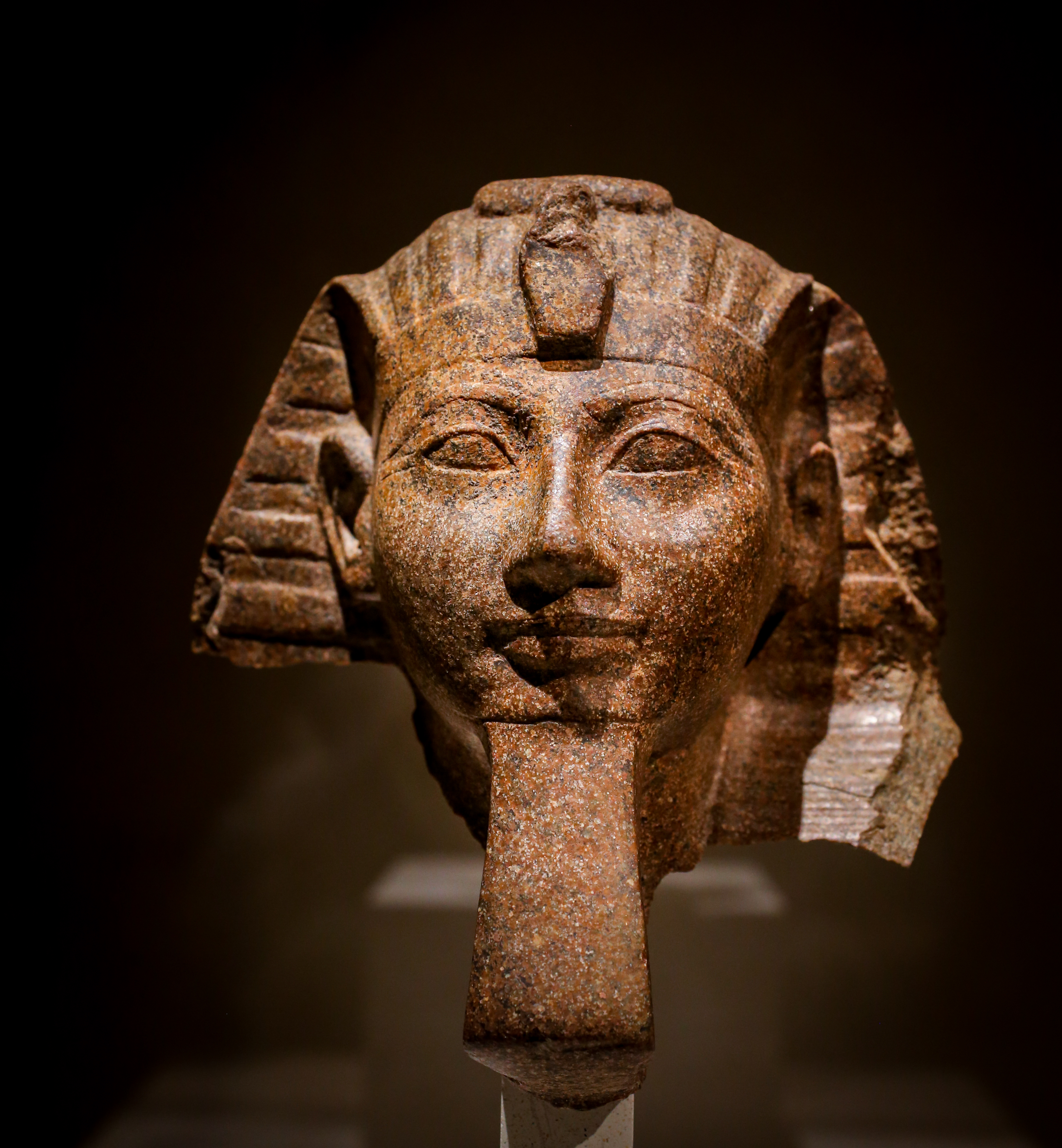 Fileportrait head of pharaoh hatshepsut or thutose iii jpg