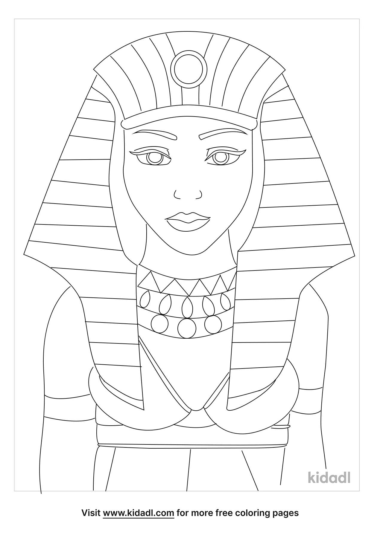 Free queen hatshepsut coloring page coloring page printables