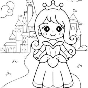 Queen coloring pages printable for free download