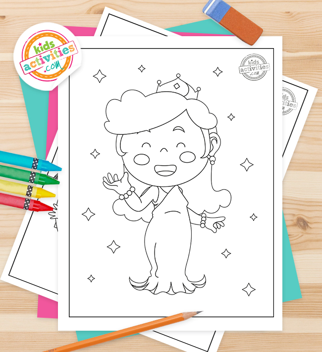 Free printable queen coloring pages kids activities blog