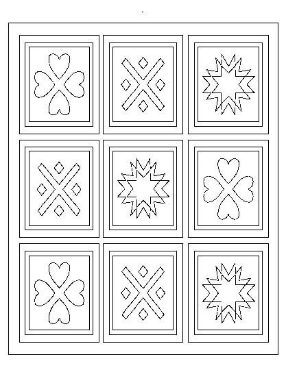 Eagle nest mom alphabet advent q is for quiet pattern coloring pages coloring pages quilt patterns