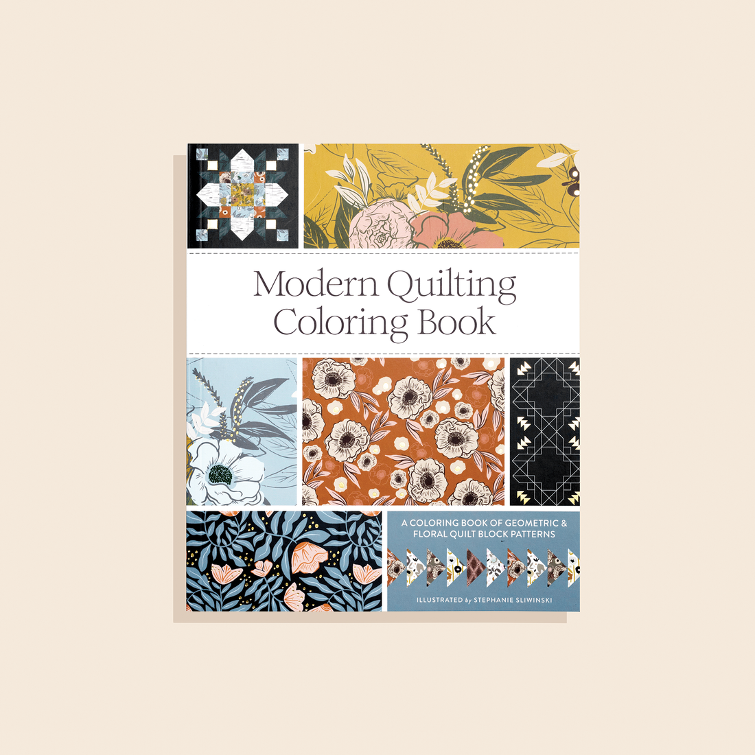 Modern quilting coloring book â paige tate and co