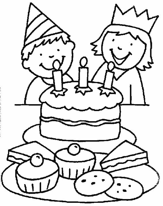 Free printable birthday cake coloring pages for kids birthday coloring pages happy birthday coloring pages colorful birthday party