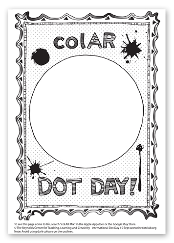 Dot day fun watch your dot e to life in amazing d in the colar app â fablevision learning