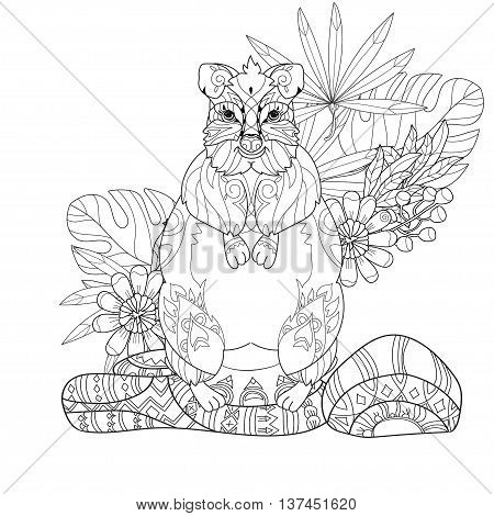 Hand drawn animal vector photo free trial bigstock