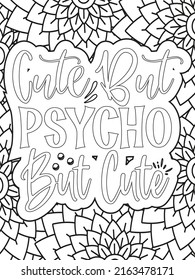 Adult coloring pages quotes images stock photos d objects vectors