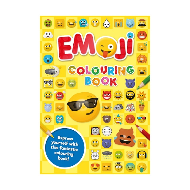 Super fun emoji louring book kids creative play fun and emotive