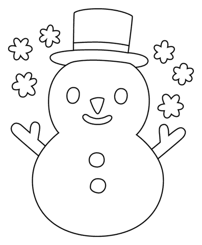 Free winter coloring pages for kids adults