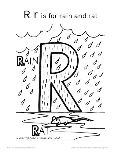 R is for rats in the rain