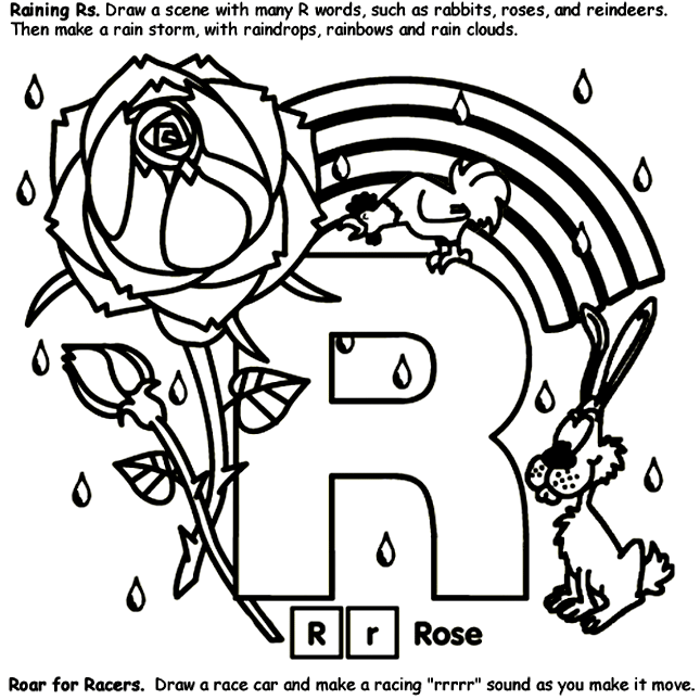 Alphabet r on crayola coloring pages free coloring pages bee coloring pages