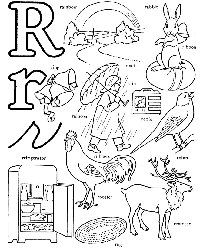 Abc alphabet words