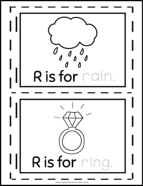 Letter r worksheets free easy print