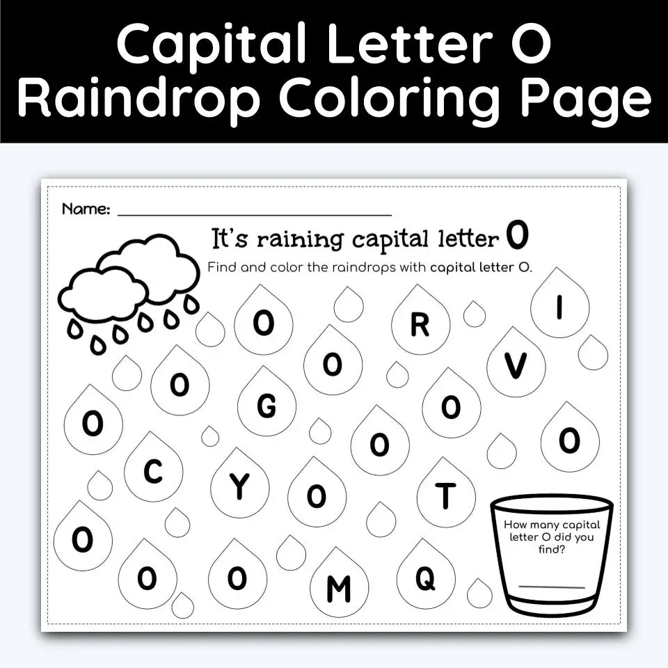 Capital letter o