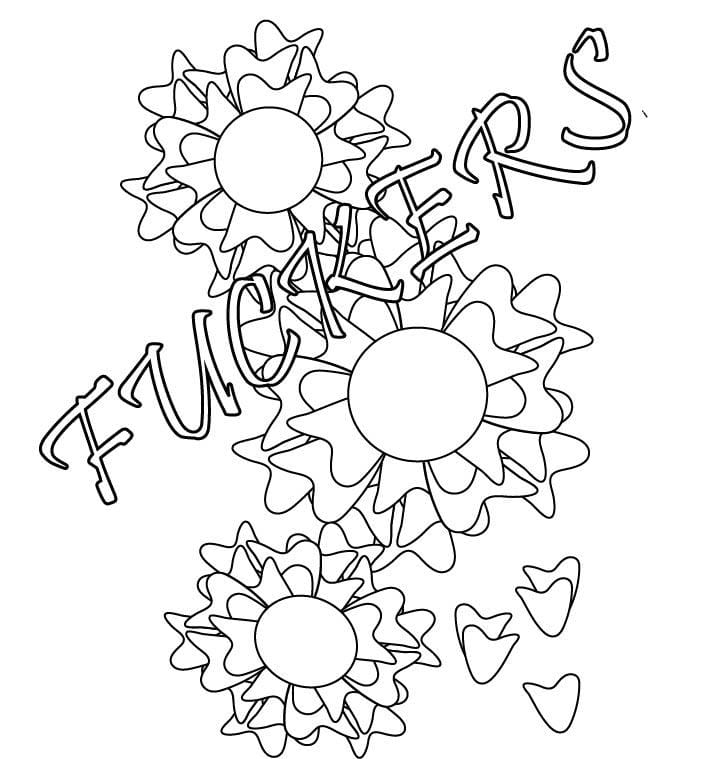 Swear words coloring book create fing amazing illustrations r