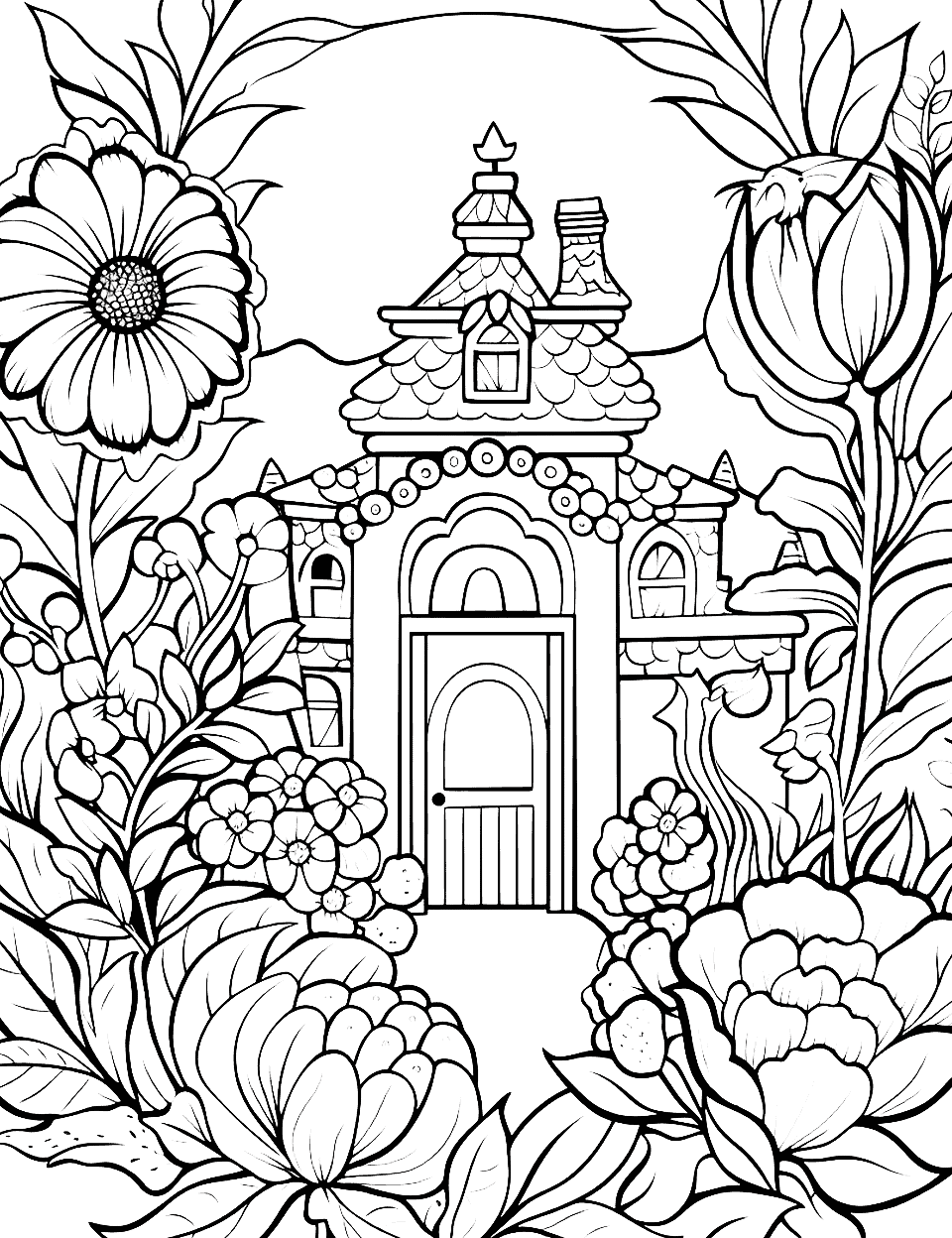 Adult coloring pages free printable sheets