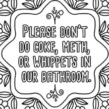 Free printable coloring pages for adults with swear words