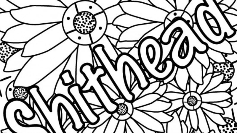 Swear words coloring book create fing amazing illustrations r