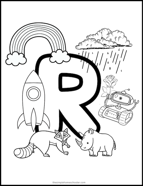 Letter r worksheets free easy print