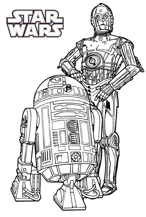 R d and cpo coloring star wars page printable star wars coloring book star wars coloring sheet star wars prints