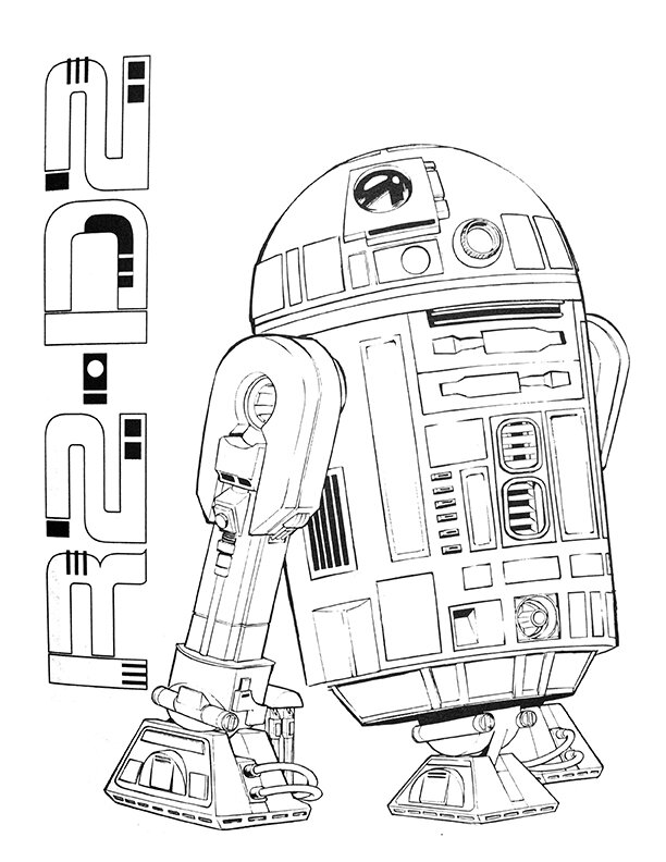 Star wars christmas coloring book â spokane photography