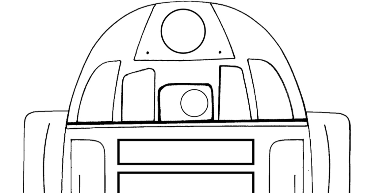 Free printable star wars rd coloring page