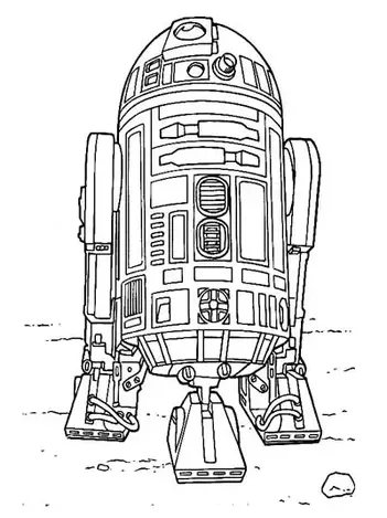 Exciting star wars rd coloring pages