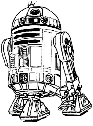 Star wars coloring page