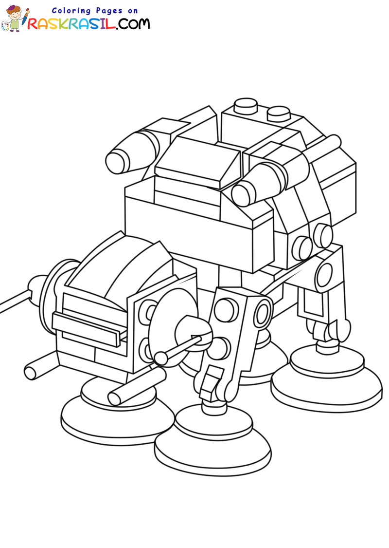 Lego star wars coloring pages