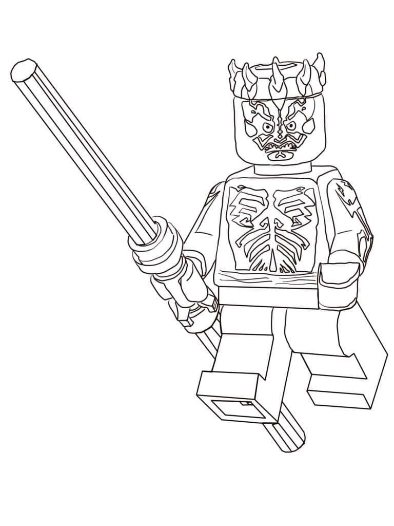 Lego star wars coloring pages