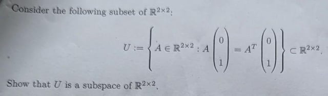 A home for linear algebra