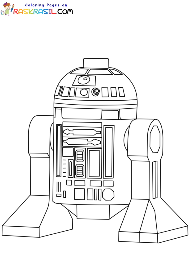 Lego star wars coloring pages