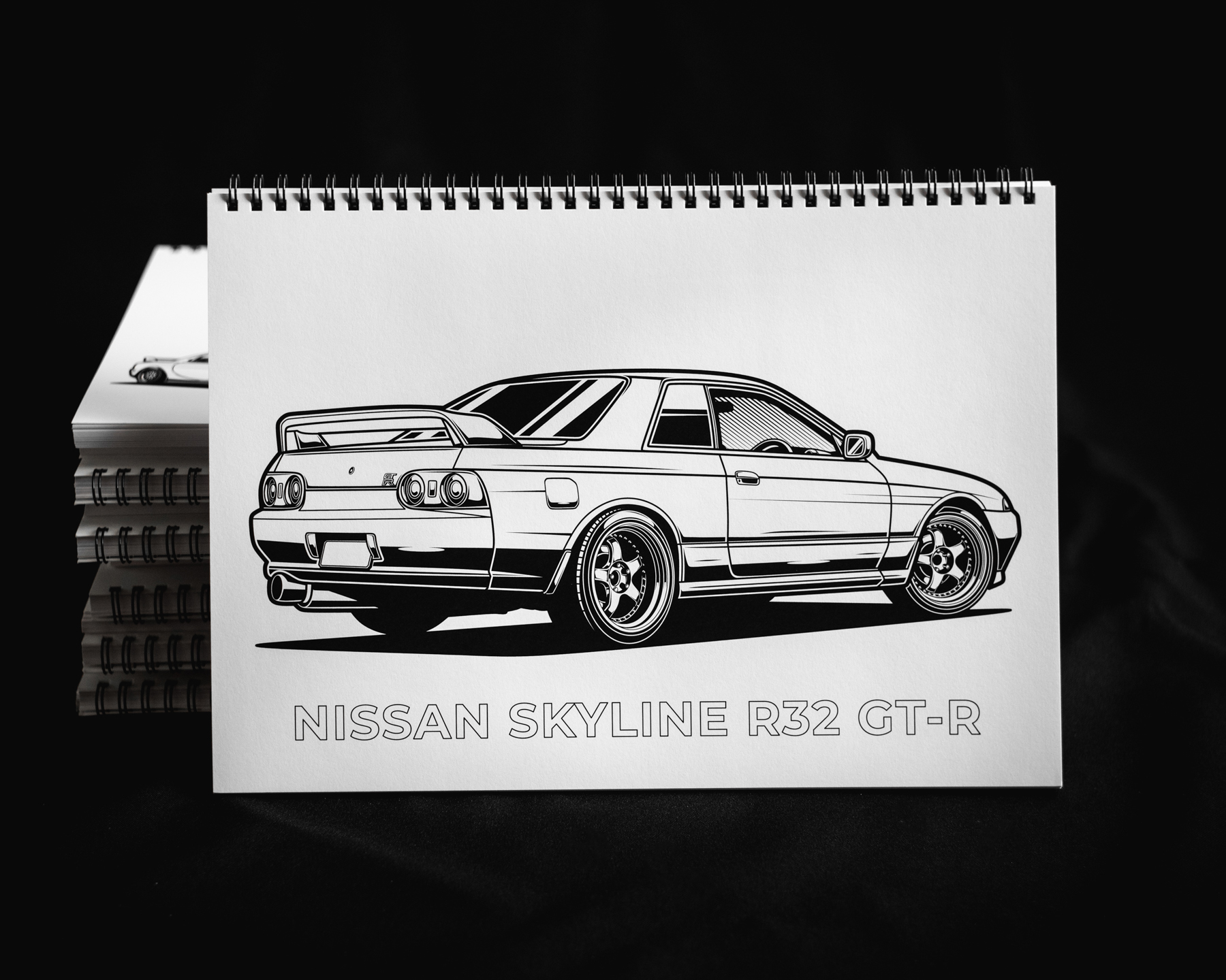 Jdm legends colouring book